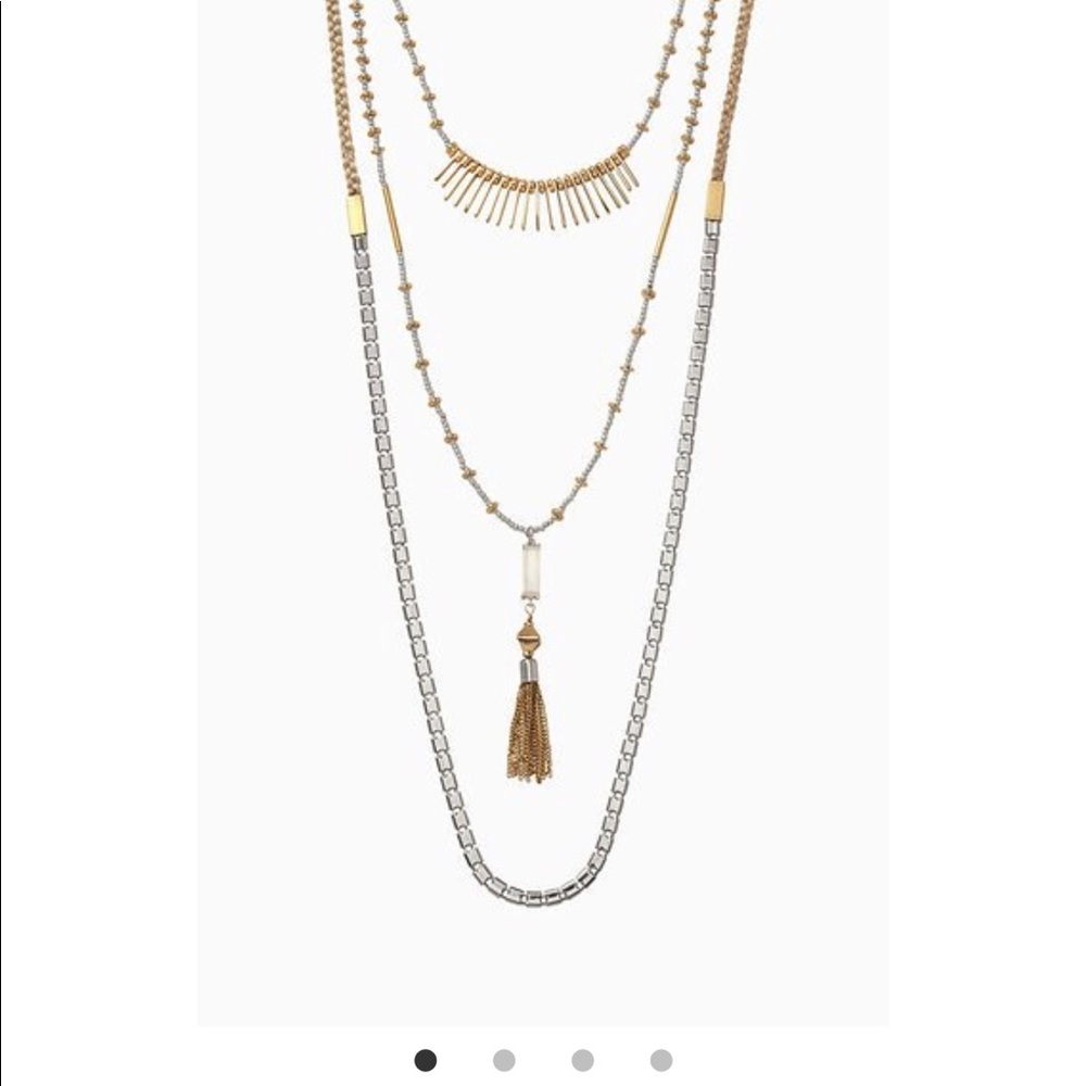 Stella and Dot Riad Layering Necklace